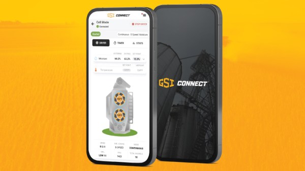 GSI Connect GSI Connect screens on mobile phone