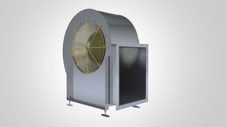 Sistema de aeração e ventiladores