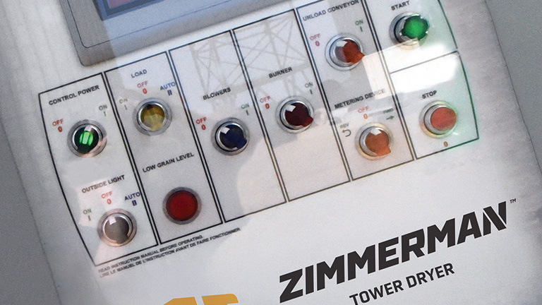 Allen Bradley CompactLogix PLC Control Panel for Zimmerman Tower Dryers