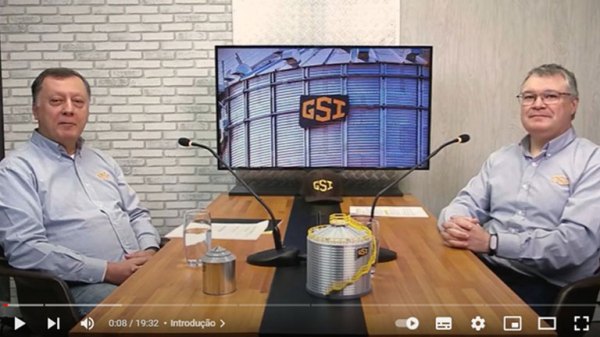 GSI inicia la serie «Armazena Papo Técnico» en YouTube, sobre el tema de la termometría en el almacenamiento de granos